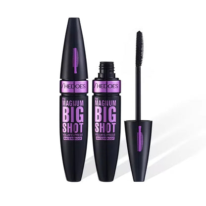 4D Black Mascara - Long-Lasting, Volumizing & Curling for All Skin Types - Perfect Valentine's Gift for Women
