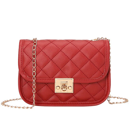 New Embroidered Bag 2024 Ladies Bags Trendy Women's Bag Cross border Small Square Bag Fashion Chain Bag