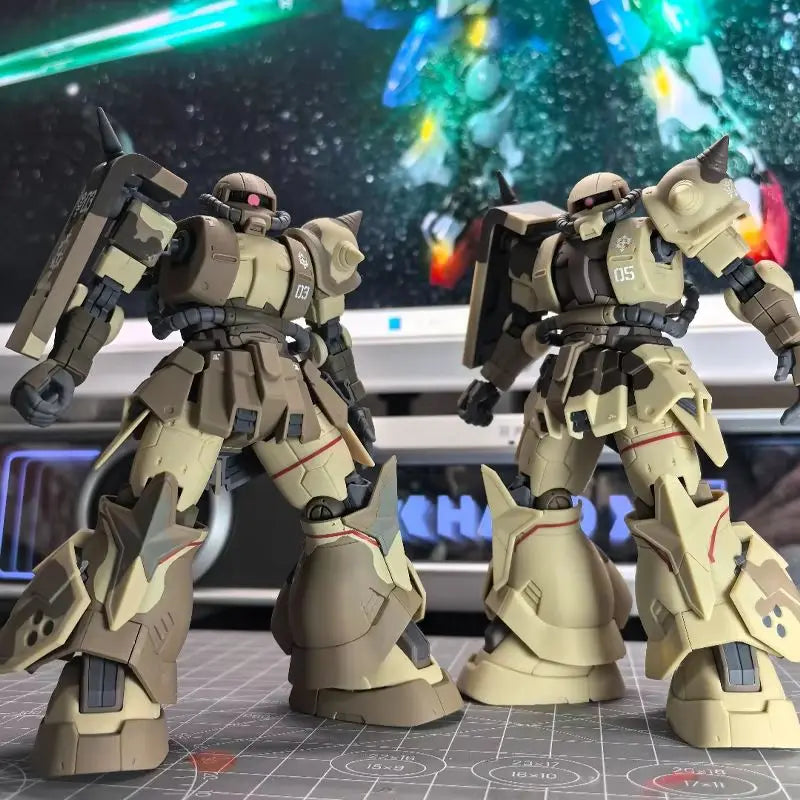 Hg 1/144 Ms-06gd Zaku Southern Cross Star Selma Assembly Action Figures Robot Plastic Model Children'S Educational Toys Gift