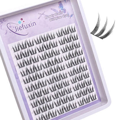 DIY Lashes Extension Kit Cute Cat Paw False Eyelashes for Enlarged Eyes Make Up