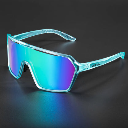 SCVCN New Photochromic Sunglasses MTB Cycling Glasses Outdoor Sports Running Drving Goggles UV400 Protection Bike Eyewear