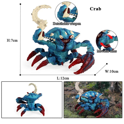 Oenux Simulation Dinosaur Dragon Turtles Fire Bull Orangutan Magma Golem Animal Model Action Figures Pvc Collection Kid Toy Gift