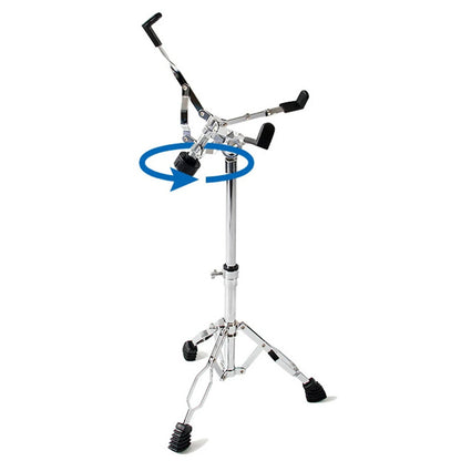 Adjustable Height Portable Snare Drum Stand - Instrument Holder Base Drum Bracket for 12'' to 14'' Diameter Drums