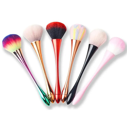 Nail Art Brush Remove Nail Dust Brush Acrylic UV Gel Polish Powder Cleaning Tool Manicure Accessories Beauty Makeup Brushes