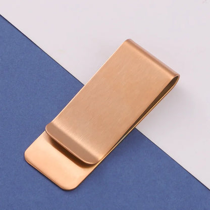 1Pcs Metal Paper Clip for Notebook Bookmark Tool Stainless Steel and Brass Material Book Paper Clips