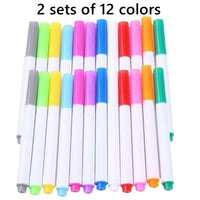 2 sets of 12 colors