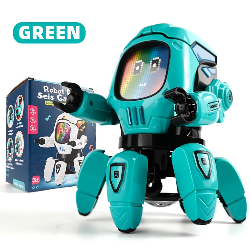 Electric Dancing Duck Robot Toy Duck Interactive Dancing Music Machine Duck With Flashing Lights Early Educational For Baby Kids