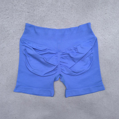Shorts Women Seamless Yoga Shorts Scrunch Bum Gym Shorts Workout Low Waist Short Leggings Booty Stretch Running Shorts