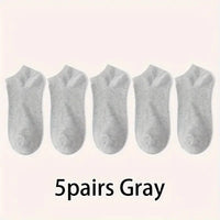5pairs Grey