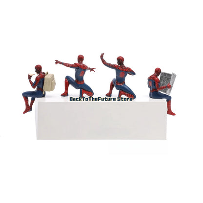 Hasbro Marvel Spider Man Anime Action Figure Superhero Spiderman 7-9cm Spider-Man Collection Mini Toys Model Children Gifts