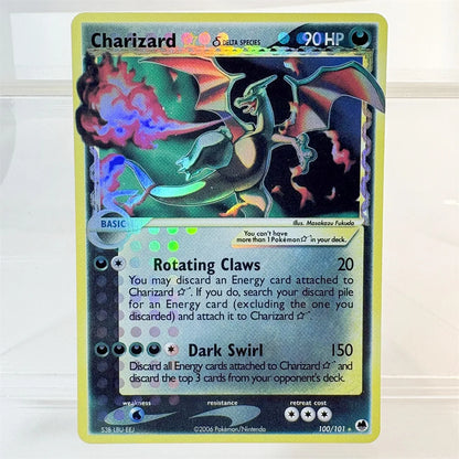 PKM Holo Proxy Cards Suicune Charizard Red & Blue Dragon Frontiers Series Foil Cards PTCG PROXY The Best Gift at a Party