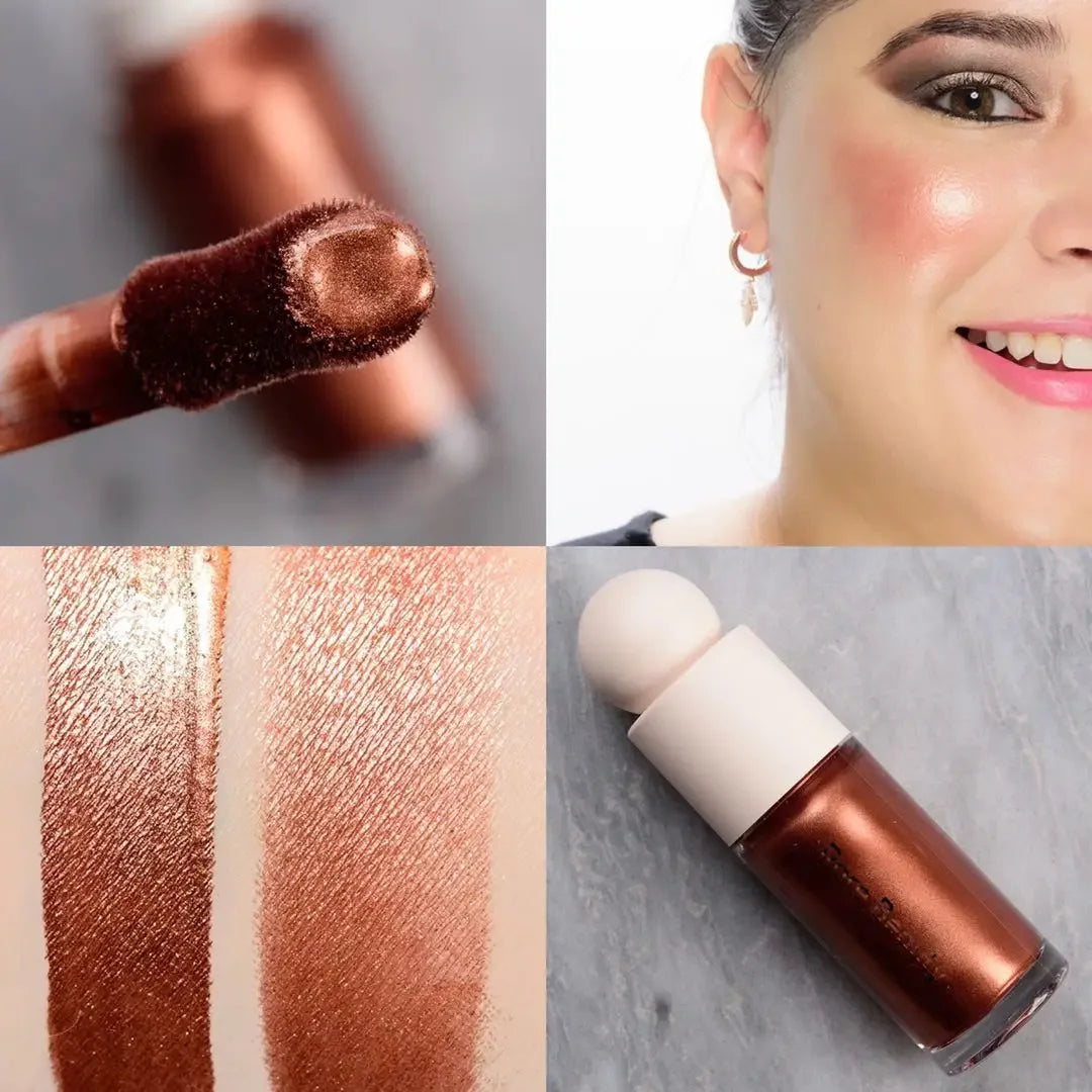 Rare Beauty Liquid Highlighter Shimmer Lasting Waterproof Natural Glow Face Body Blendable Highlight Cosmetic for Daily Party