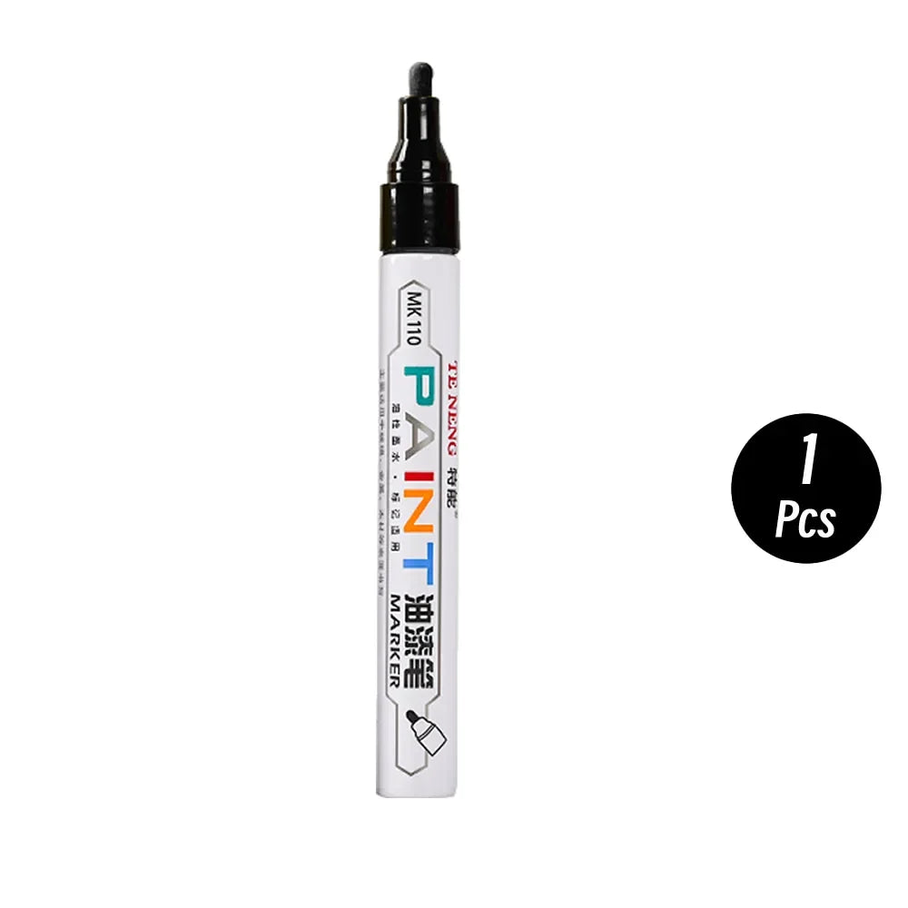 8 Colors Car Scratch Repair Paint Pen Quick Dry Touch Up Paint Repair Pen Waterproof Wheel Tyre Marker Auto Paint Marker Pens