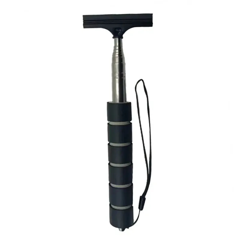 Rearview Mirror Windscreen Wiper Retractable Portable Rubber Squeegee Cleaning Tools Parts Car Rain Remover for Auto Accessories