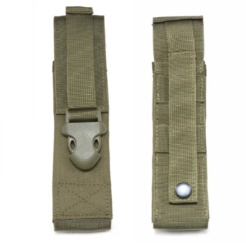 Flashlight Pouch Torch Holder Case Molle EDC Tool Waist Bag Outdoor Sport Camping Hiking Hunting Accessories Scissor cover
