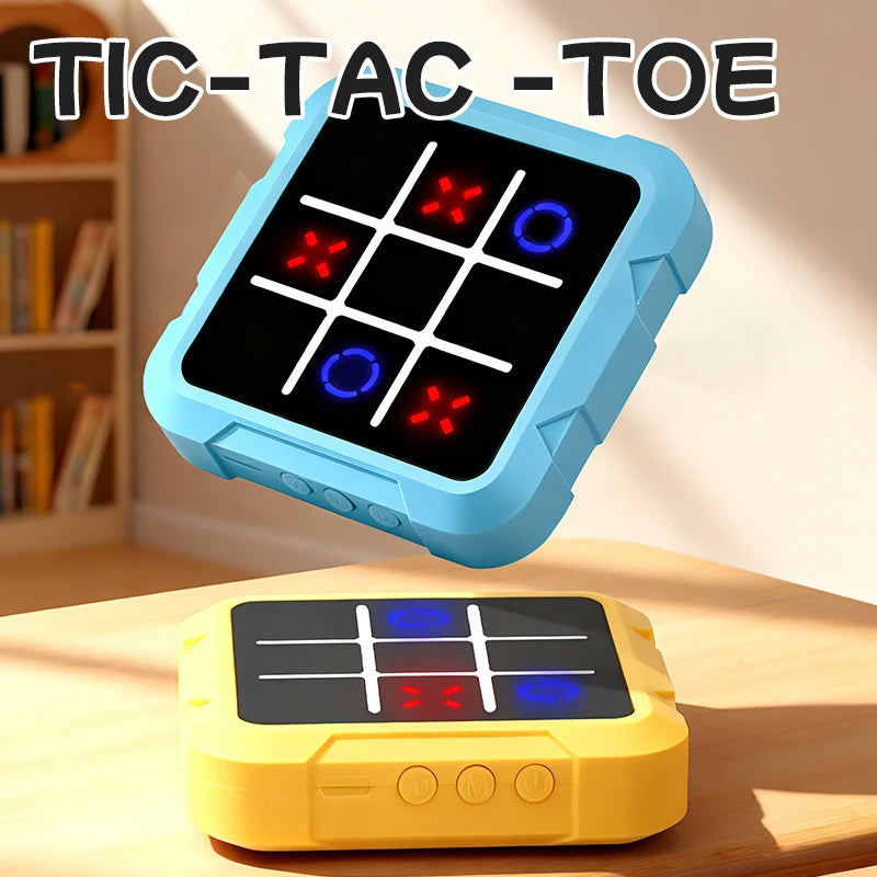 Electronic Tic‑Tac‑Toe Chessboard Multifunctional Kids Educational Toy Parent‑Child Interactive Brain Game
