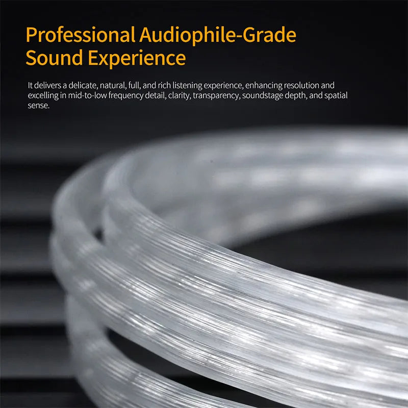 KZ Earphones Cable OFC Silver Plated Upgrade Cable Wire Type-c 2PIN Cables Microphone Optional