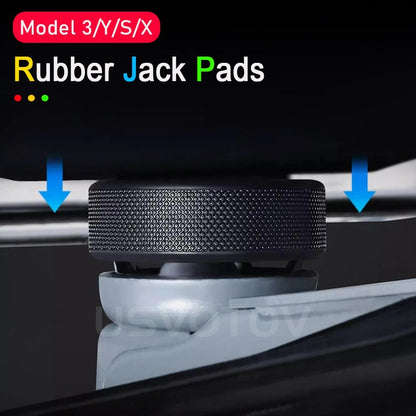 Jack Pad Tire Repair Kit for Tesla Model 3 S X Y Juniper 2026 2025 2024 Travel Accessories Car Rubber Lifting Jack Pad Adapter