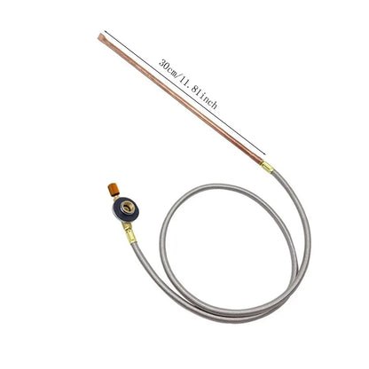 Hand-Held Charcoal Fire Igniter Spray Gun for Outdoor Barbecue Camping Firewood Stove Starter Portable Fire Gun