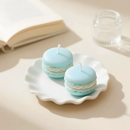 Macaron 3D Silicon Mold for Candle Soap Making Fondant Cake Molds Chocolate Candy Dessert Decor DIY Art Crafts Baking Mould Tool