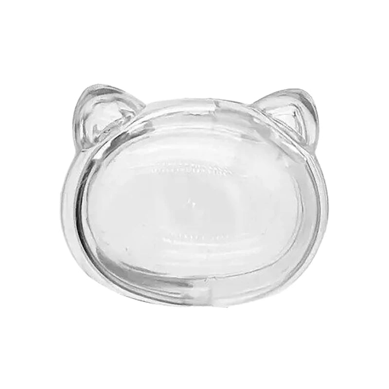 2pcs Pet Hair Keepsake Box Transparent Dog Cat Fur Storage Box For DIY Memorial Decoration Gift For Pet Lovers Display Souvenir