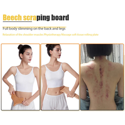 Wood Therapy, Lymphatic Drainage Tool, Lymphatic Paddle, Maderoterapia Colombiana, Wooden Gua Sha, Wood Therapy Massage Tools