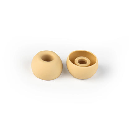 KBEAR 4540 Coffee Silicone Eartips Ergonomically Designed Earcap Optional XS/S/M/L Size and Combination Set Comfortable Earmuffs