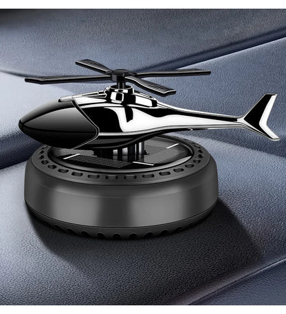 Helicopter Styling Solar Car air freshener Car Interior Decor Aromatherapy Car accessories Propeller rotary perfume diffuser
