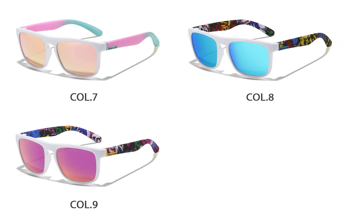 Fashion Polarized Color Changing Cycling Sunglasses Men Night Vision Car Driving Sunglass Dirt Bike Motorcycle  Glasses