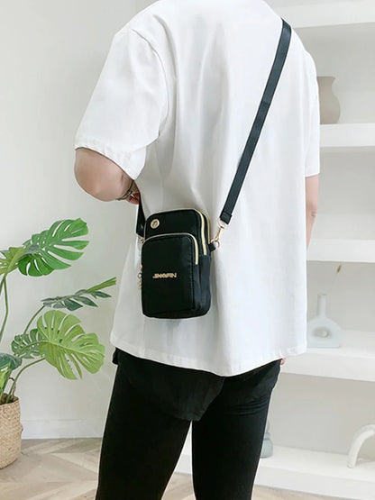 2025 New Women's Slant Mini Bag, Mobile Phone Bag, Fashion Mom Money Bag