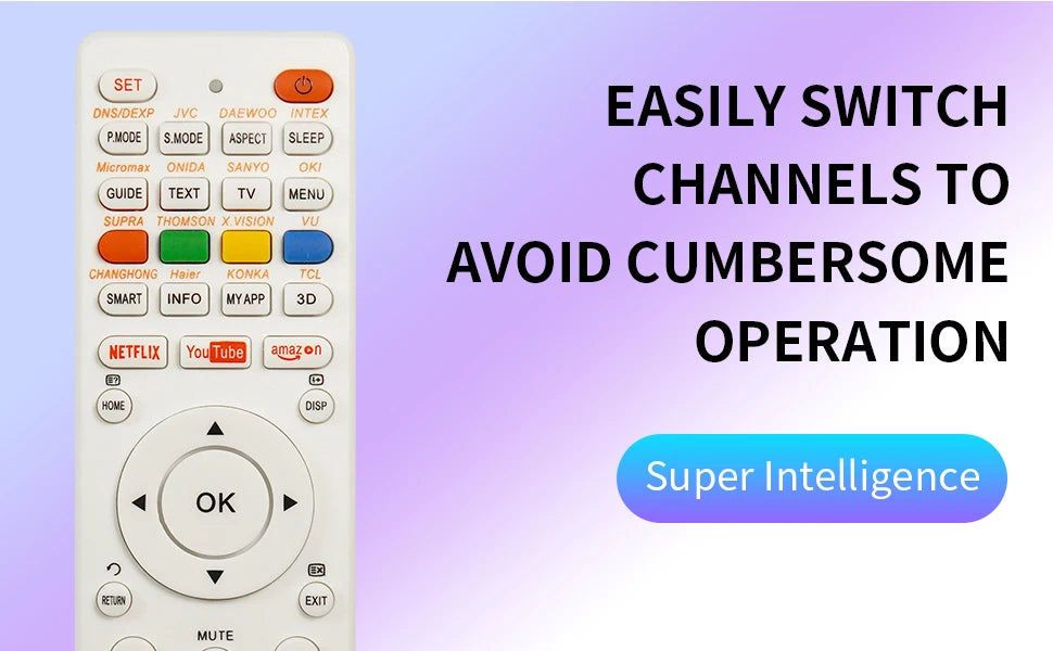 New Universal RM-L1130+X Replacement Remote Control For All Brand Television TV RM-L113+12 RM-L1130+8