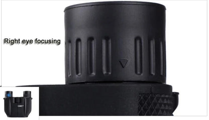 COMET Binoculars 10X25 Long Range Pocket HD Telescope Folding Compact Bak4 Prism Binocular Optical Scope FMC Lens For Hunting