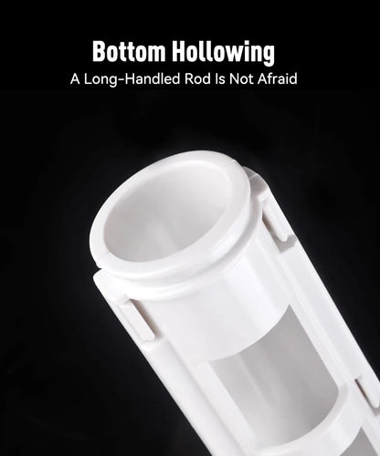 Fishing Rod Holder Fishing Cooler Box Tackle Box Box Barrel Holder Detachable Rod Bracket Adjustable Pole Tube Stand Snap Design