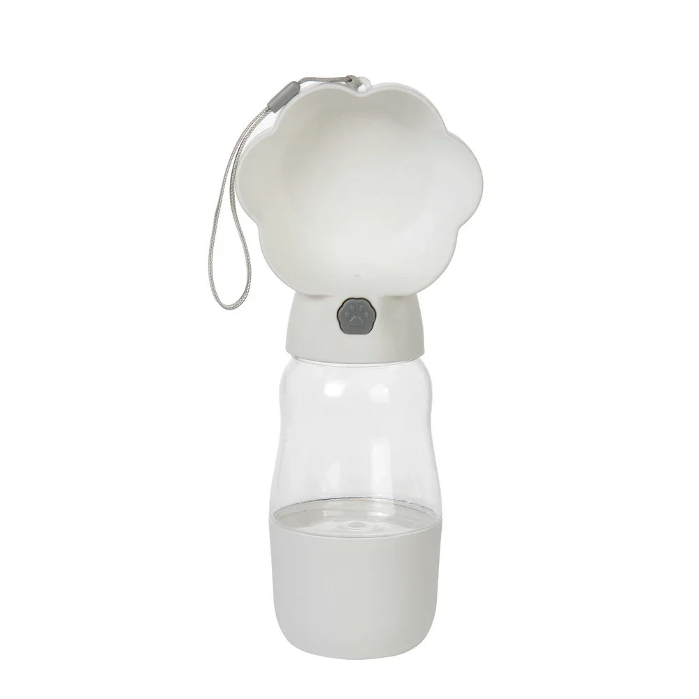 2in1 Pet Portable Water Bottle for Small Medium Dogs Cats Food Feeder Leakproof Dog Drink Bowl Outdoor Pet Puppy Water Dispenser