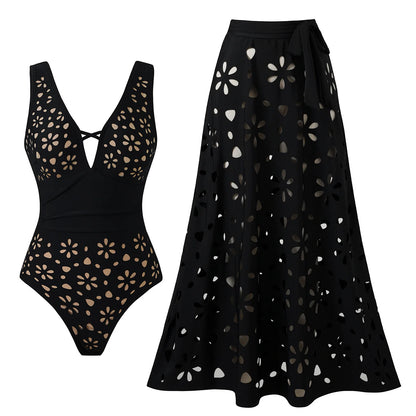 2026 New Sexy Ruffle Bikini Set Printed Brazilian Biquini Women Swimwear Skirt Bathing Suit Girls Summer Beachwear Dress