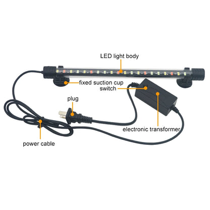 Waterproof LED Aquarium Light Fish Tank Underwater Lamp Clip Light Aquariums Decor Lighting Submersible Lamp Plant Grow 220-240V