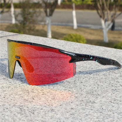 NRC Cycling Sunglasses 1lens UV400 TR90 Sports Bicycle Glasses MTB Mountain Bike Fishing Hiking Riding Eyewear for Men Women
