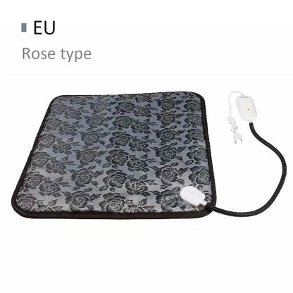 Winter Dog Bed Pet Dog Cat Heating Pad Indoor Warming Mat 45*45cm Waterproof Warmer Pet Mat Bed for Dogs Cats