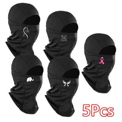 Musion Balaclava Women's Cycling Face Mask Multi Functional One Piece Headscarf Scarf Windproof Dustproof  Sunscreen Four Season