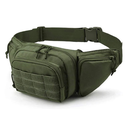 New Outdoor Multi functional Invisible Waist Attachment Bag for Men's Sports Storage Waist Bag Outdoor Tool Kit