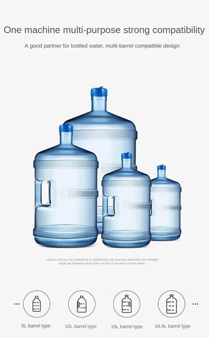 Portable 5-Gallon Water Dispenser With USB Charging-Automatic Electric Pump Suitable For Home Office And Outdoor Use