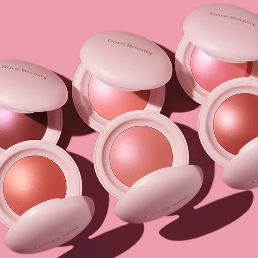 Rare Beauty Powder Blush Highlight Stick Highlighter Mirror Long-Lasting Glowing Natural Facial Makeup Modification Cosmetics