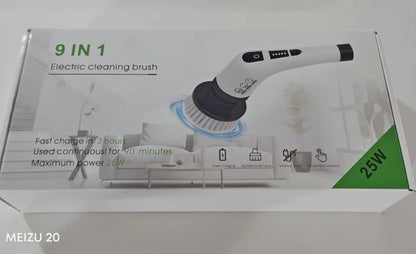 HOMEFISH Cordless Spin Scrubber Electric Cleaning Brush for Bathroom Kitchen Toilet Multipurpose Household Cleaning Tool