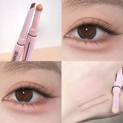 2 In 1 Glitter Matte Aegyosal Pen Brightening Highlight & Shadow Stick Dual End Eye Makeup Lying Silkworm Eyeliner Gel Pencil