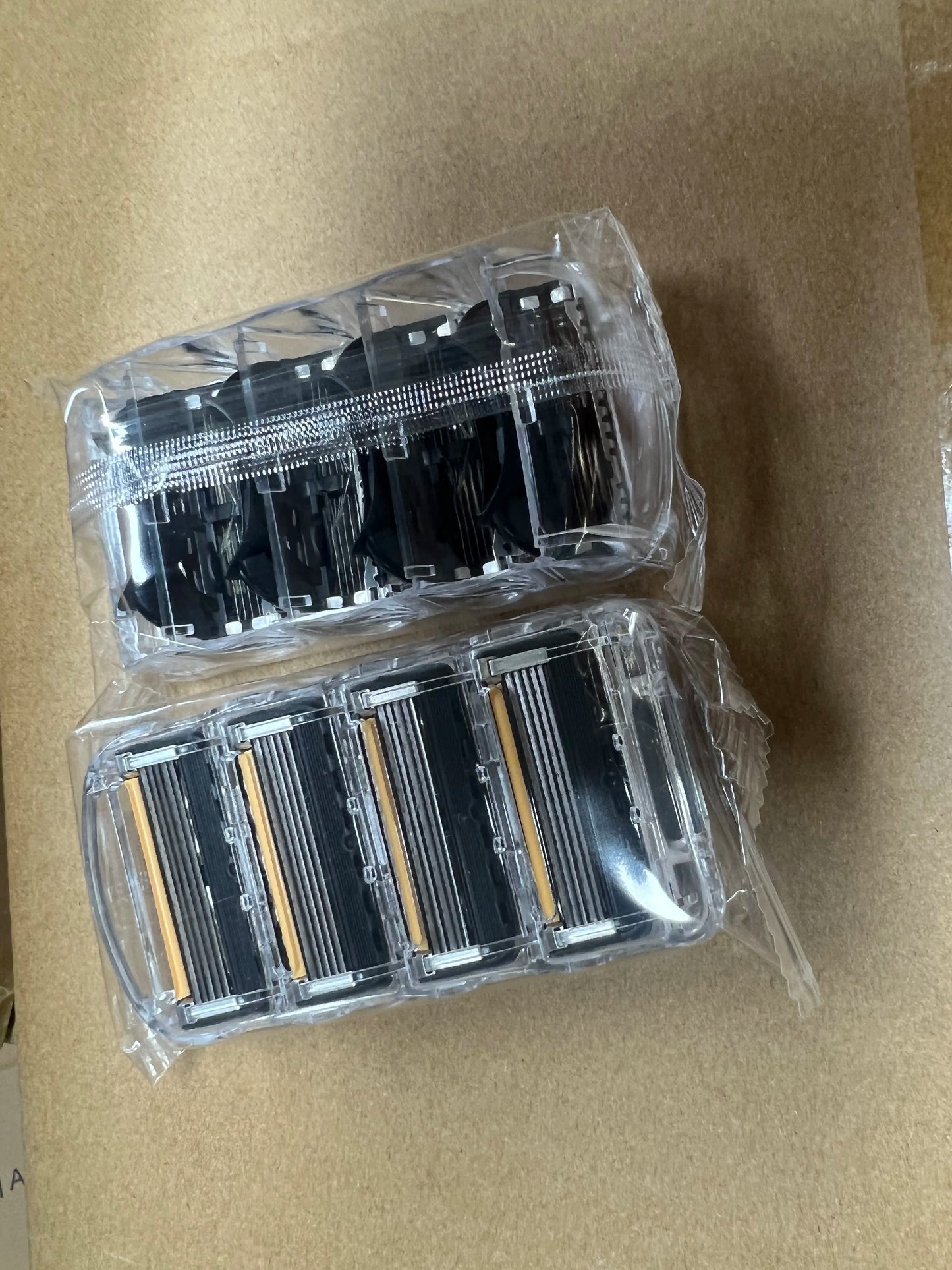 Hot Selling Manual Razor for Men Five Layer Blade Stainless Steel Blades No Skin Damage Old Style Blades Shaver Heads Razor