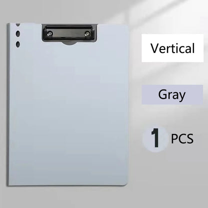 Frosted File Folder Student Test Paper Folder Data Storage Book Office Supplies Board File Folder Writing Board Single Folder