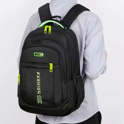 Spring new backpack male leisure business travel backpack Large capacity junior high school bag female computer men's bag