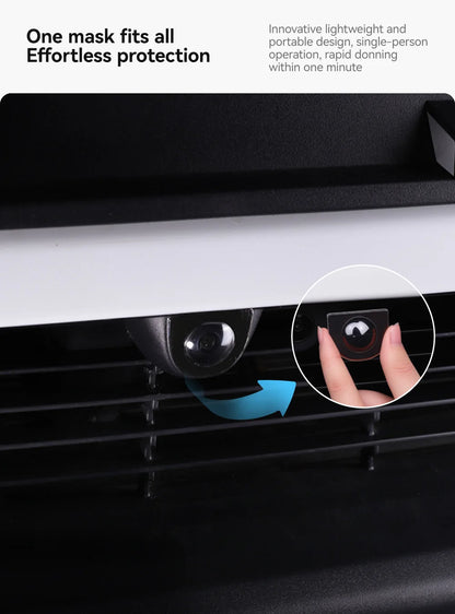 YZ Vehicle Front Camera Protection For Tesla Model Y Juniper 2025 Interesting Automotive Products Anti-Collision Car Accessories