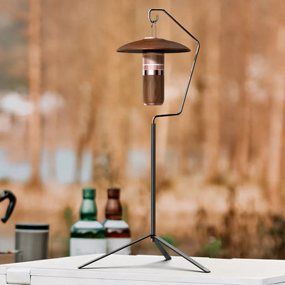Detachable Lantern Stand Light Rack, Folding Camping Light Holder, Tabletop Lightweight Tripod Light Stand