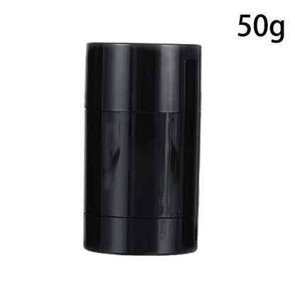 15/30/50/75g Deodorant Tube Handmade Round Twist Up Bottom Filling Empty Blush Stick Filling Stick Deodorant Container Travel